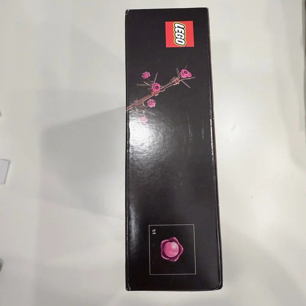 LEGO Botanicals Plum Blossom 10369 Building Set Icons Adult Decor 327 Pcs New
